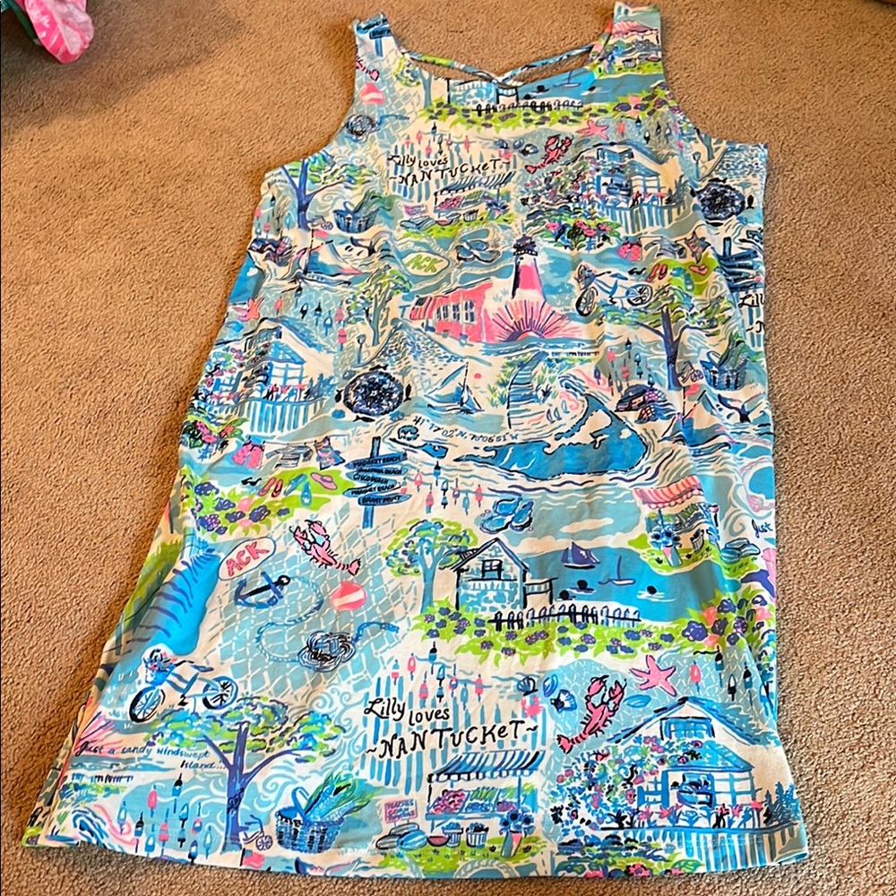 Lilly Pulitzer Multicolor Graphic Dress